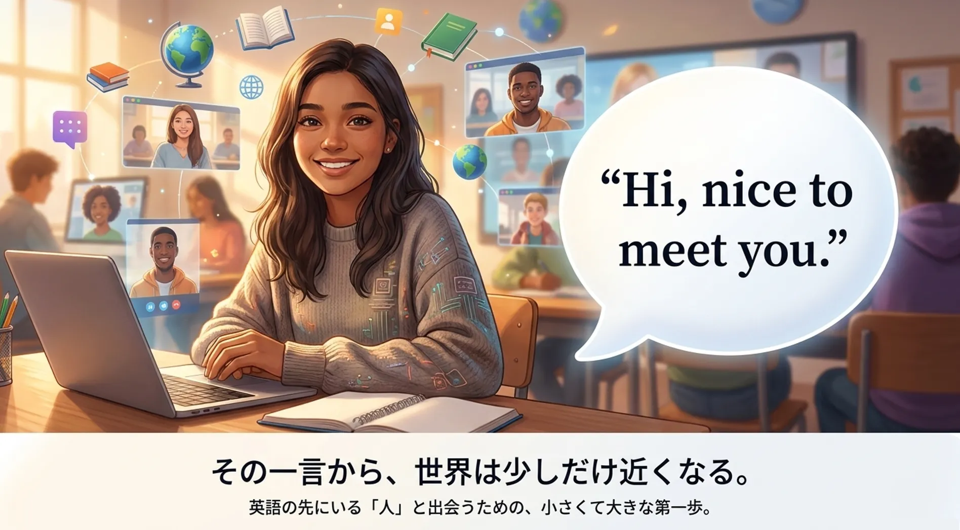Hi, nice to meet you.