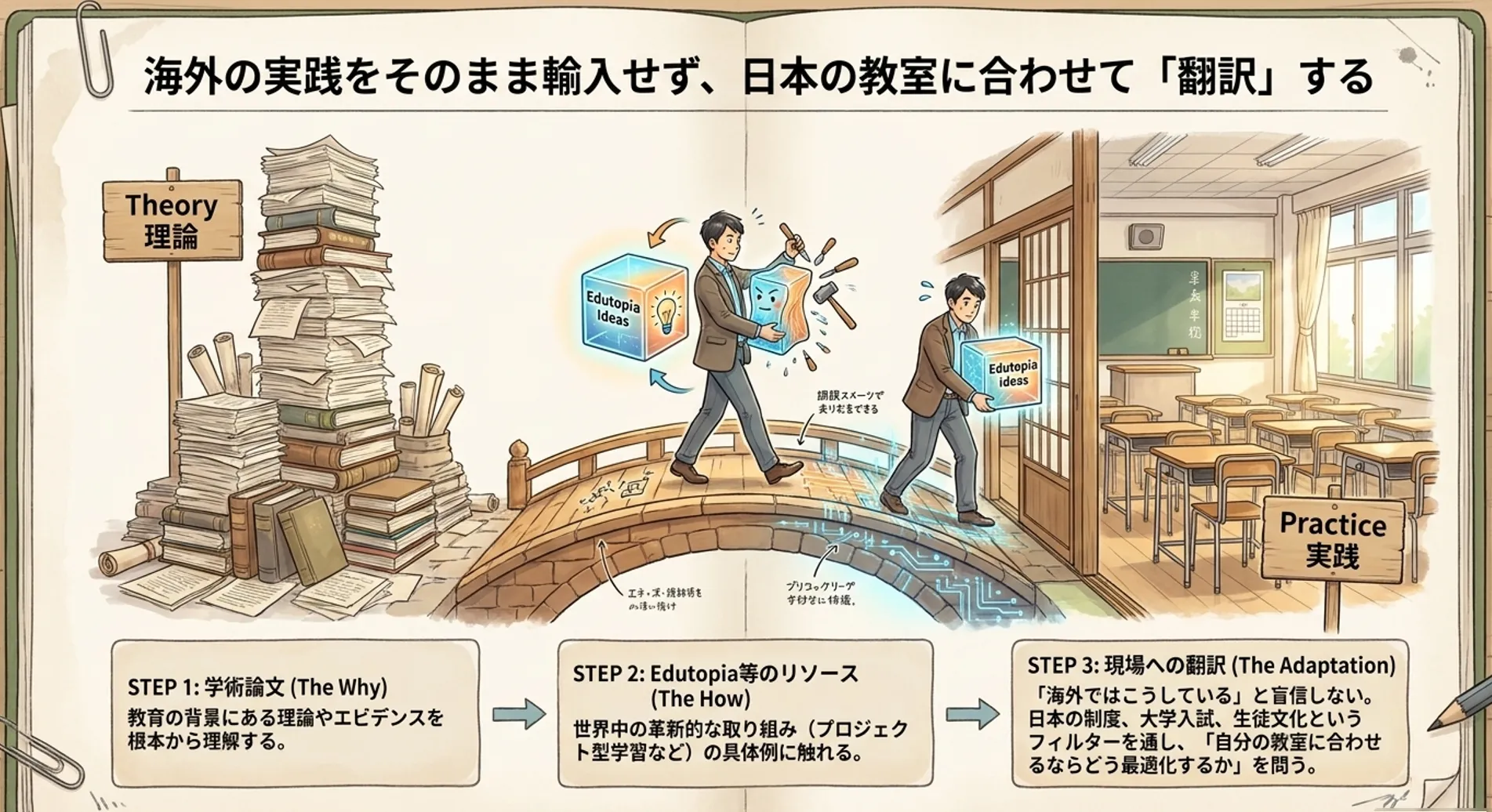 理論の翻訳と実践