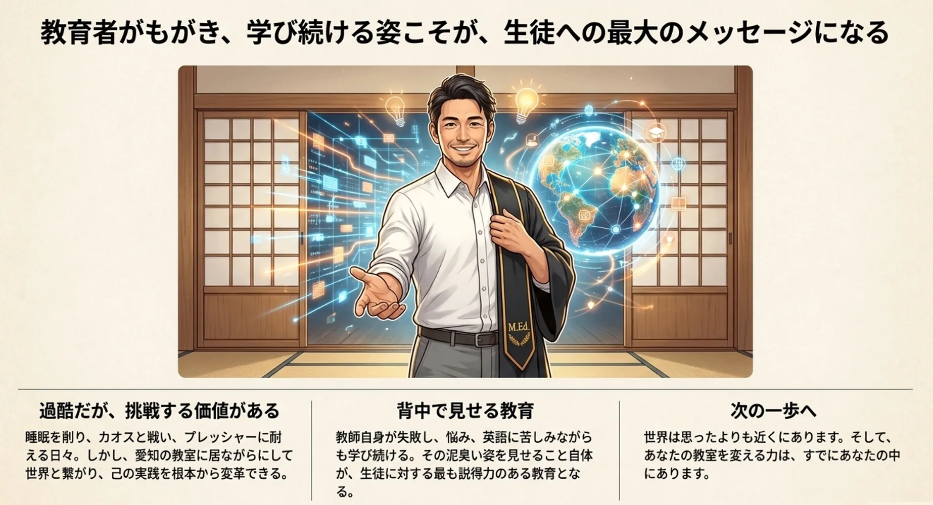 M.Ed. 卒業