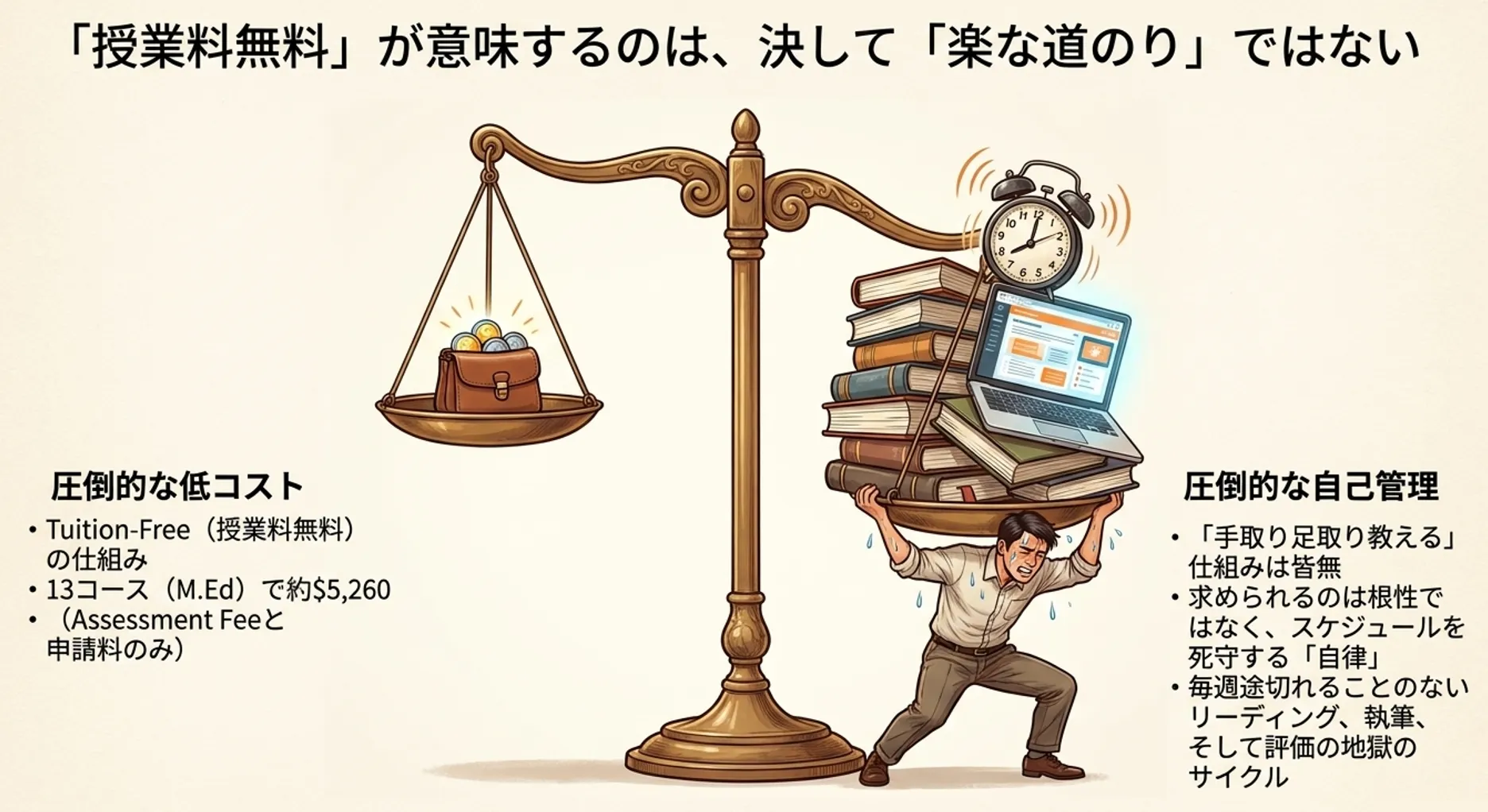 授業料無料の重み
