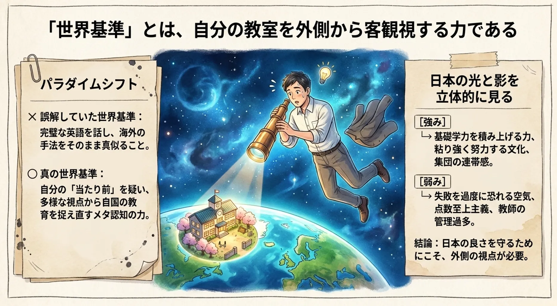 世界基準のメタ認知
